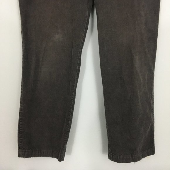 Haggar Mens 36 x 32 Charcoal Gray 100% Cotton Flat Front Straight Leg Pants - Picture 6 of 9